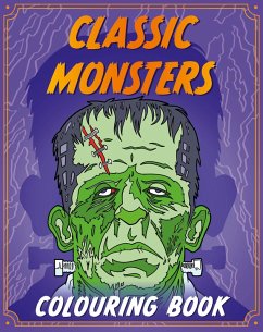 Cover Classic Monsters Colouring Book