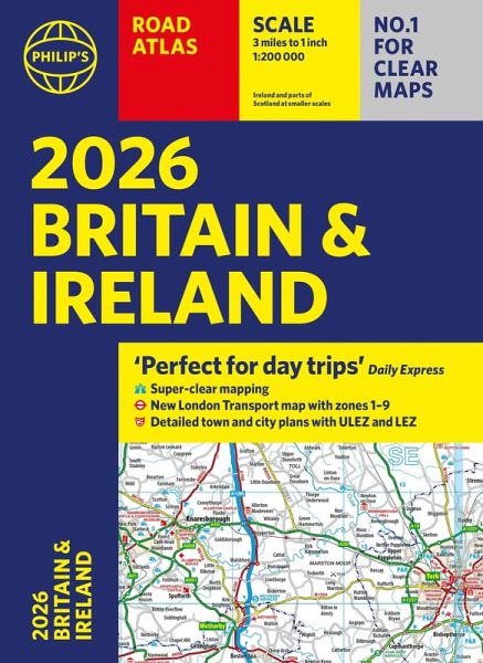 2026 Philip's Road Atlas Britain & Ireland 2026 Philip's Road Atlas Britain & Ireland
