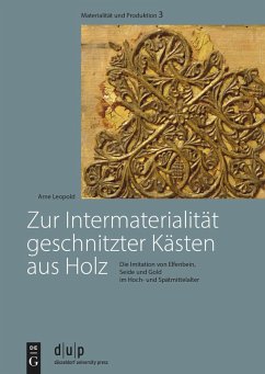 Cover Zur Intermaterialität geschnitzter Kästen aus Holz (eBook, PDF)