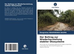 Der Beitrag zur Wiederherstellung stabiler Ökosysteme - NDAMWENGE BAUMA, Deogratias