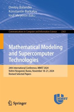 Cover Mathematical Modeling and Supercomputer Technologies (eBook, PDF)
