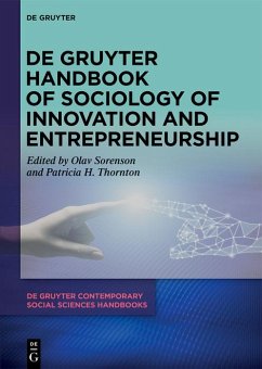 Cover De Gruyter Handbook of Sociology of Innovation and Entrepreneurship (eBook, ePUB)