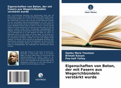 Cover Eigenschaften von Beton, der mit Fasern aus Wegerichbündeln verstärkt wurde