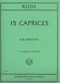 15 Caprices for bassoon 15 Caprices for bassoon