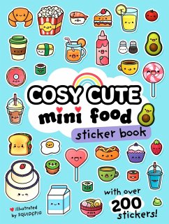 Cover Cosy Cute Mini Food Sticker book