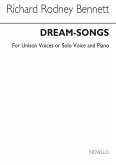 Richard Rodney Bennett, Dream-Songs Vocal and Piano Buch Richard Rodney Bennett, Dream-Songs Vocal and Piano Buch