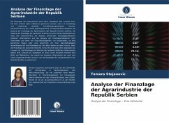 Analyse der Finanzlage der Agrarindustrie der Republik Serbien Cover Analyse der Finanzlage der Agrarindustrie der Republik Serbien