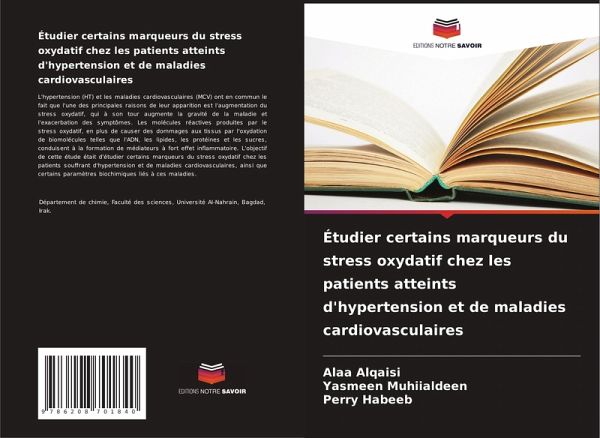 Étudier certains marqueurs du stress oxydatif chez les patients atteints d'hypertension et de maladies cardiovasculaires