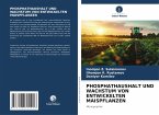 PHOSPHATHAUSHALT UND WACHSTUM VON ENTWICKELTEN MAISPFLANZEN PHOSPHATHAUSHALT UND WACHSTUM VON ENTWICKELTEN MAISPFLANZEN