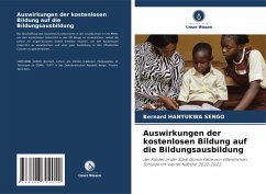 Cover Auswirkungen der kostenlosen Bildung auf die Bildungsausbildung