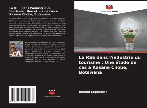 La RSE dans l'industrie du tourisme : Une étude de cas à Kasane Chobe, Botswana