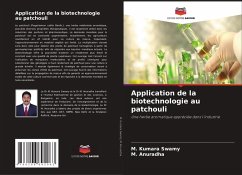 Cover Application de la biotechnologie au patchouli
