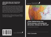 ¿Qué determina las inversiones extranjeras directas chinas en África?