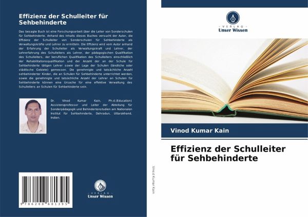 Effizienz der Schulleiter für Sehbehinderte