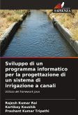 Sviluppo di un programma informatico per la progettazione di un sistema di irrigazione a canali