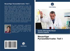 Cover Neuartige Pyrazolderivate: Teil I