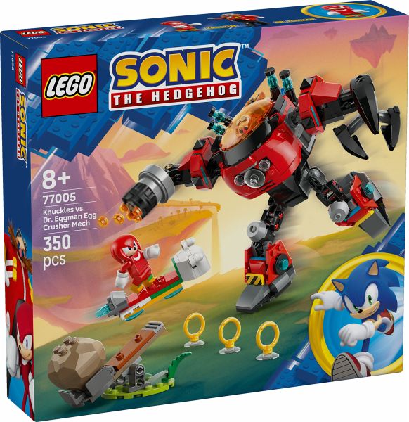 LEGO® Sonic 77005 Knuckles vs. Dr. Eggmans Egg Crusher Mech