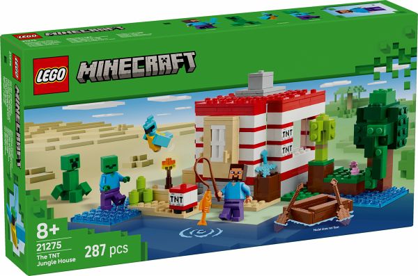 LEGO® Minecraft 21275 Das TNT-Dschungelhaus LEGO® Minecraft 21275 Das TNT-Dschungelhaus