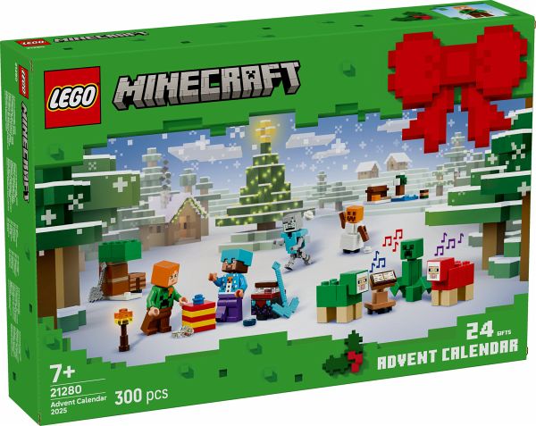 LEGO® Minecraft 21280 Adventskalender 2025 LEGO® Minecraft 21280 Adventskalender 2025