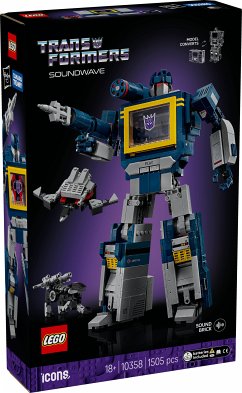 Cover LEGO® Icons 10358 Transformers: Soundwave
