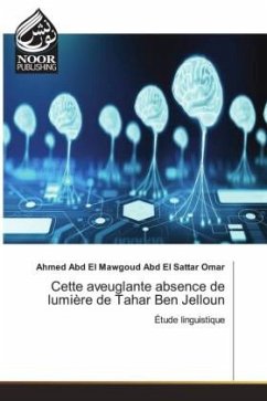 Cover Cette aveuglante absence de lumière de Tahar Ben Jelloun