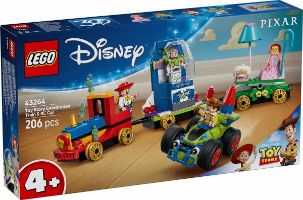 LEGO® Disney Pixar 43264 Partyzug und das Auto RC aus Toy Story LEGO® Disney Pixar 43264 Partyzug und das Auto RC aus Toy Story