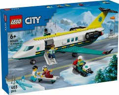 Cover LEGO® City 60465 Notfallrettungsflugzeug