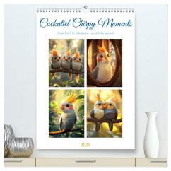 Cockatiel Chirpy Moments (High Quality Premium Wall Calendar 2026 DIN A2 portrait),CALVENDO 12 Month Wall Calendar Cockatiel Chirpy Moments (High Quality Premium Wall Calendar 2026 DIN A2 portrait),CALVENDO 12 Month Wall Calendar