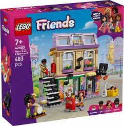 Cover LEGO® Friends 42653 Musikladen & Wohnung