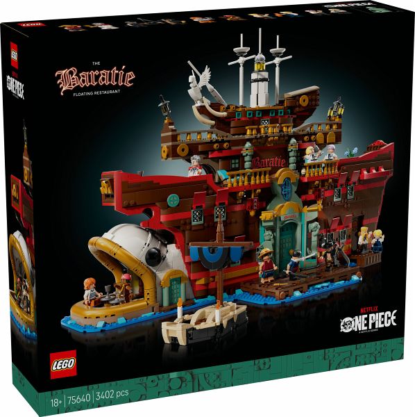 LEGO® ONE PIECE 75640 Baratié, das Schwimmende Restaurant LEGO® ONE PIECE 75640 Baratié, das Schwimmende Restaurant