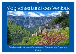 Magisches Land des Ventoux (Wandkalender 2026 DIN A2 quer), CALVENDO Monatskalender
