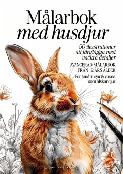 Målarbok med husdjur - Bolander, Christina