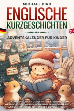 Cover Englische Kurzgeschichten Adventskalender für Kinder