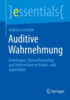 Cover Auditive Wahrnehmung