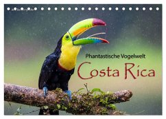 Phantastische Vogelwelt Costa Rica (Tischkalender 2026 DIN A5 quer), CALVENDO Monatskalender