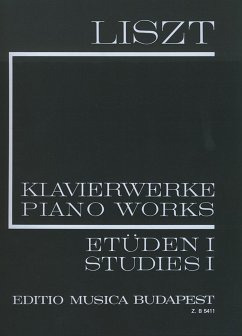 Cover Klavierwerke Serie 1 Band 1 Etüden Band 1 (broschiert) Etudes d'execution transcendante