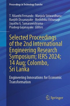 Cover Selected Proceedings of the 2nd International Engineering Research Symposium; IERS 2024; 14 Aug; Colombo, Sri Lanka (eBook, PDF)