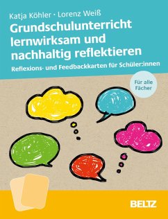 Cover Kartenset Grundschulunterricht lernwirksam und nachhaltig reflektieren (eBook, PDF)
