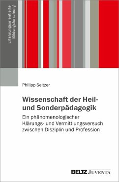 Cover Wissenschaft der Heil- und Sonderpädagogik (eBook, ePUB)