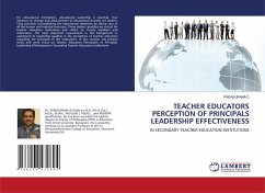 Cover TEACHER EDUCATORS PERCEPTION OF PRINCIPALS LEADERSHIP EFFECTIVENESS