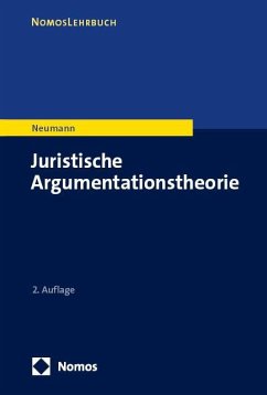 Cover Juristische Argumentationstheorie