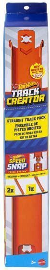 Hot Wheels Track Creator Gerades Trackset, ca. 1 Meter Track-Schnellstecksyste Hot Wheels Track Creator Gerades Trackset, ca. 1 Meter Track-Schnellstecksyste