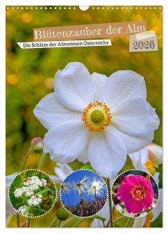 Cover Blütenzauber der Alm (Wandkalender 2026 DIN A3 hoch), CALVENDO Monatskalender
