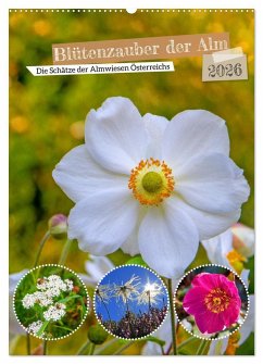 Cover Blütenzauber der Alm (Wandkalender 2026 DIN A2 hoch), CALVENDO Monatskalender