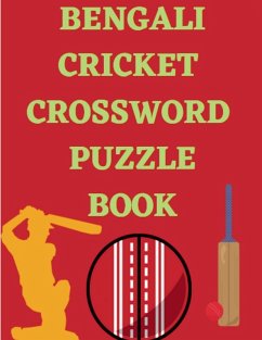 Cover Bengali Cricket Crossword Puzzle Book