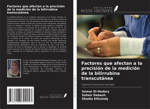 Factores que afectan a la precisión de la medición de la bilirrubina transcutánea