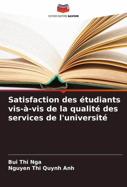 Satisfaction des étudiants vis-à-vis de la qualité des services de l'université