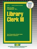 Library Clerk III Library Clerk III