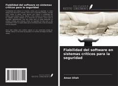 Cover Fiabilidad del software en sistemas críticos para la seguridad