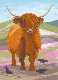 Cover Nature Notebook: Highland Cow
